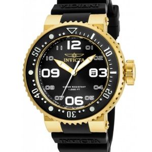 Invicta Men’s 21521 Pro Diver Quartz 3 Hand Watch